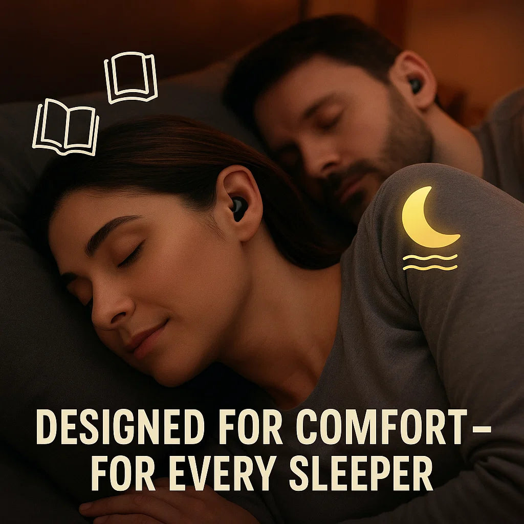 Invisible Wireless Sleep Headphones | IPX5 Waterproof, Bluetooth 5.3 for Comfortable Sleep and Relaxation