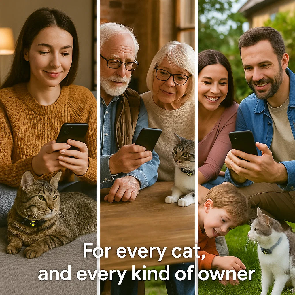 #1 Find  GPS Cat Tracker with Real-Time Location, Waterproof Design, and Activity Monitoring for Pet Safety and Tracking