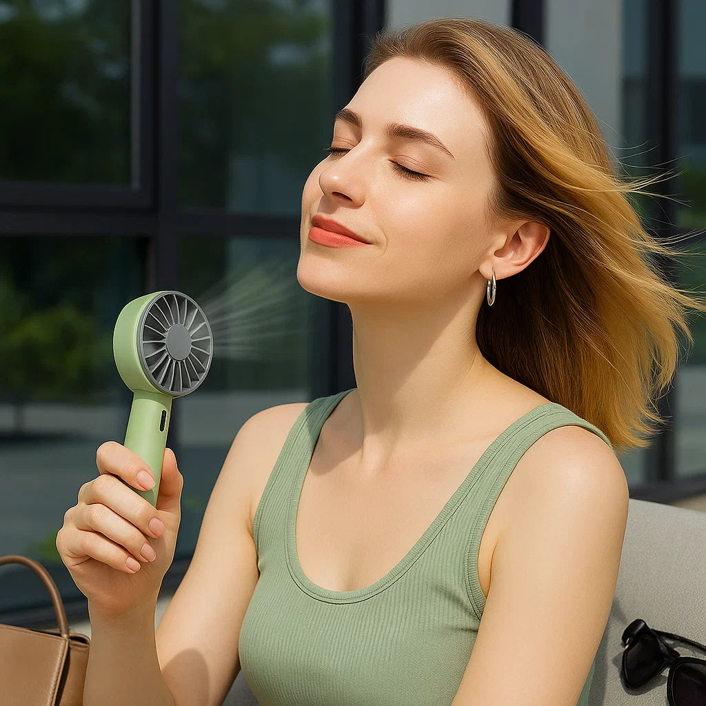 Portable Air Conditioner Cooling Fan | Compact, Lightweight & Ideal for Home, Office & Outdoor Use | Portable Handheld Fans