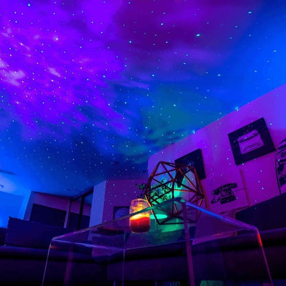 Astronaut Galaxy Projector | 8 Adjustable Nebula Colors & Remote Control for Relaxation and Stargazing
