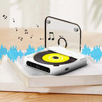 Mini CD Player Retro Look - Portable & Bluetooth