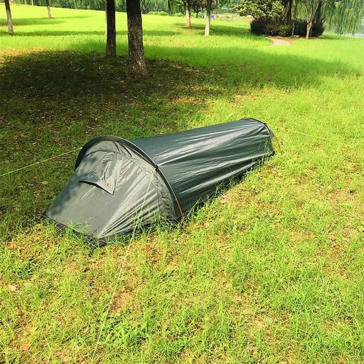 Ultralight Single-Person Camping Tent | Waterproof, Windproof & Ideal for Hikers and Backpackers