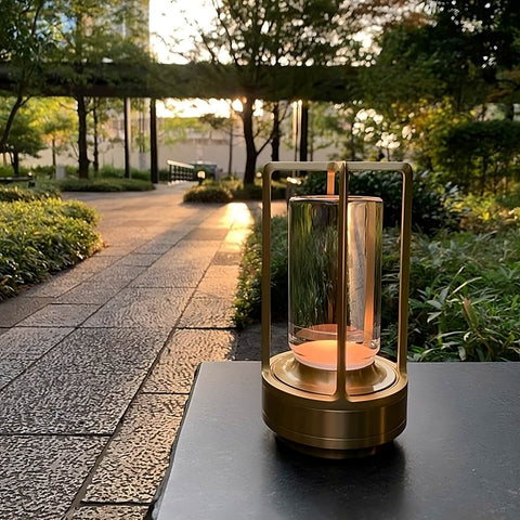 Wireless Waterproof Table Lamp | Touch-Sensitive, Adjustable Brightness & Ideal for Home Decor