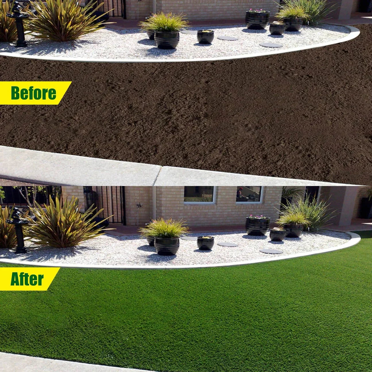 Biodegradable Netted Grass Seed Mat | All-in-One Growth System for Quick Germination in Sun, Shade & Slopes