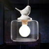Image of Decorative Bird-Inspired Pendant Lamp for Unique Home Lighting & Modern Interiors