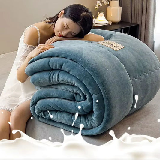 Premium Double-Layer Flannel Fleece Winter Blanket | Extra-Large, Breathable & Ideal for Cozy Nights