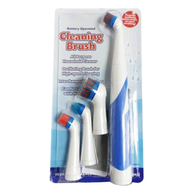 Sonic Cleaning Brush | Versatile, Dual Scrubbing Modes & Effortless Grime Removal for Homeowners