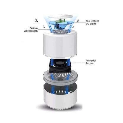 Smart Mosquito Trap | Chemical-Free, Silent Operation & Effective for Indoor Use Up to 300 sq ft