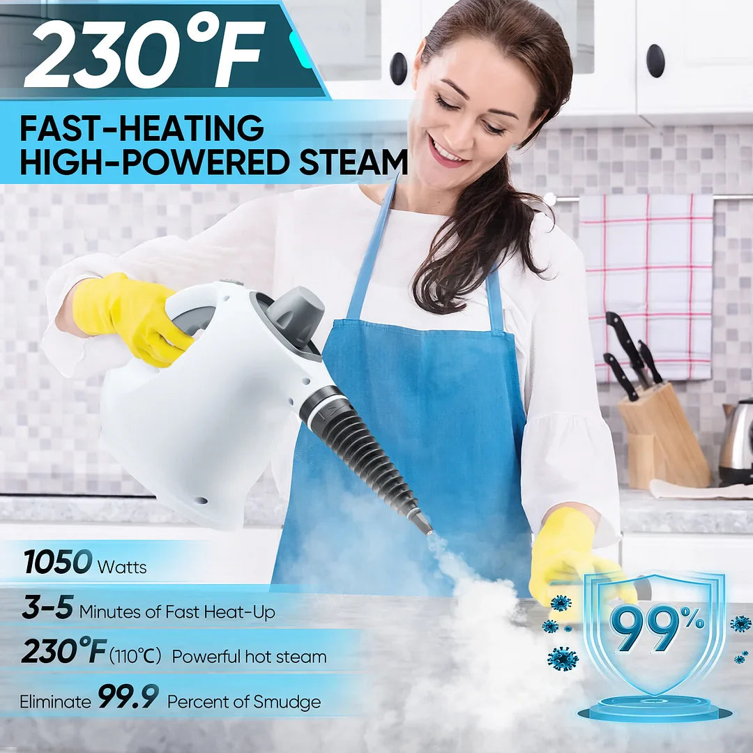 Handheld Steam Cleaner - Window Steam Cleaner