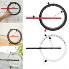 Magnetic Perpetual Calendar with Dry Erase Surface for Home & Office Organization
