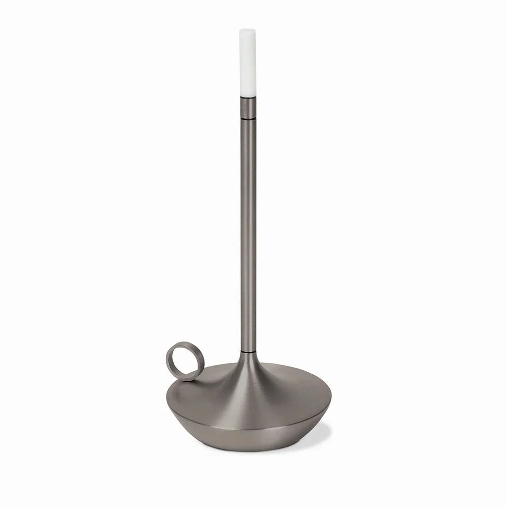 LED Candle Light Table Lamp | Adjustable Brightness. Touch Switch & Battery Operated for Ambient Illumination in Living Room & Bedroom