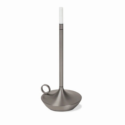 LED Candle Light Table Lamp | Adjustable Brightness. Touch Switch & Battery Operated for Ambient Illumination in Living Room & Bedroom