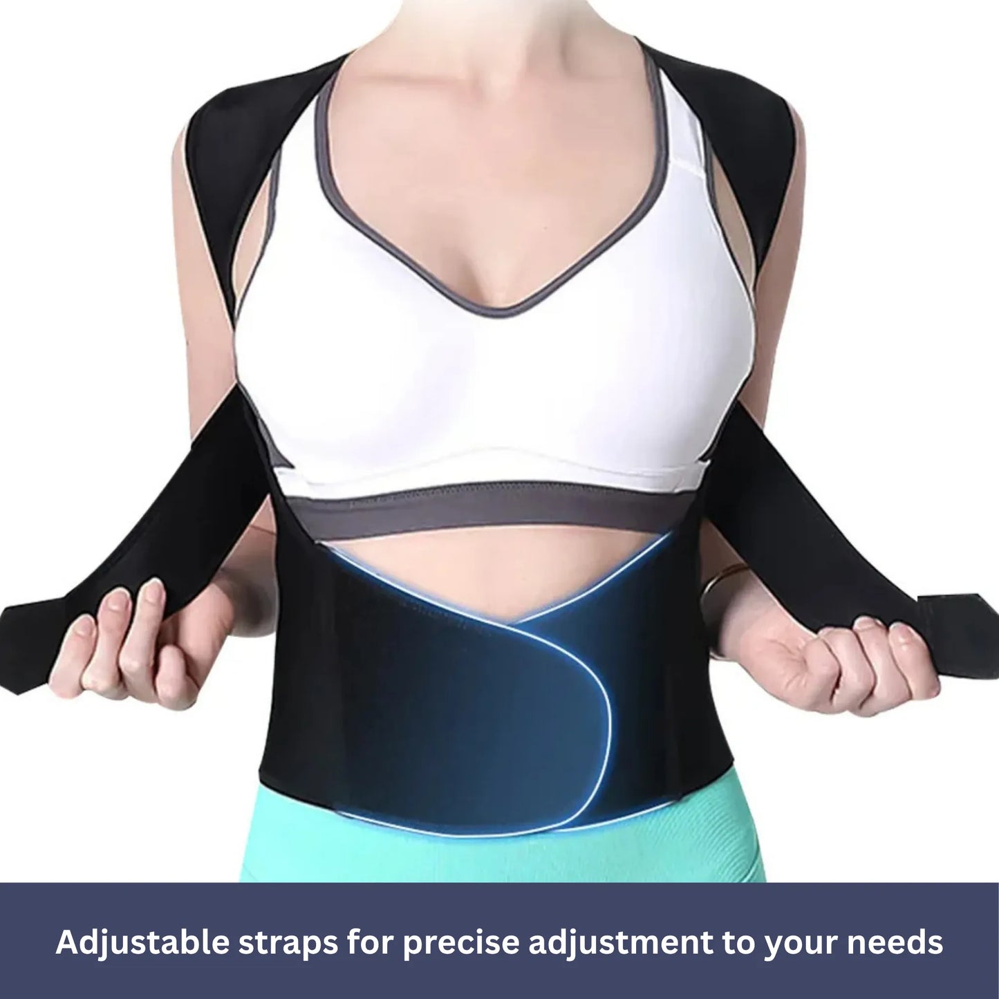 Back Support and Posture Corrector | Adjustable, Comfortable & Ideal for Improving Confidence and Posture