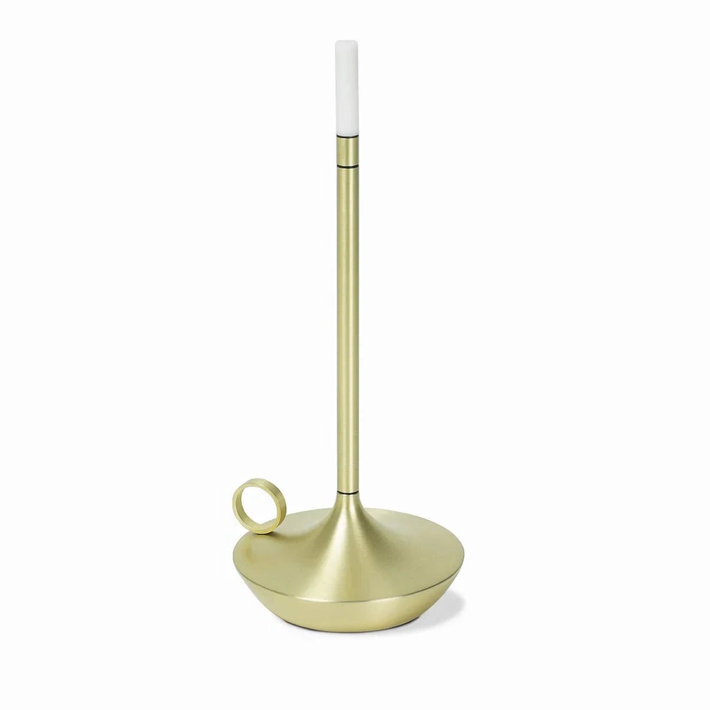 LED Candle Light Table Lamp | Adjustable Brightness. Touch Switch & Battery Operated for Ambient Illumination in Living Room & Bedroom
