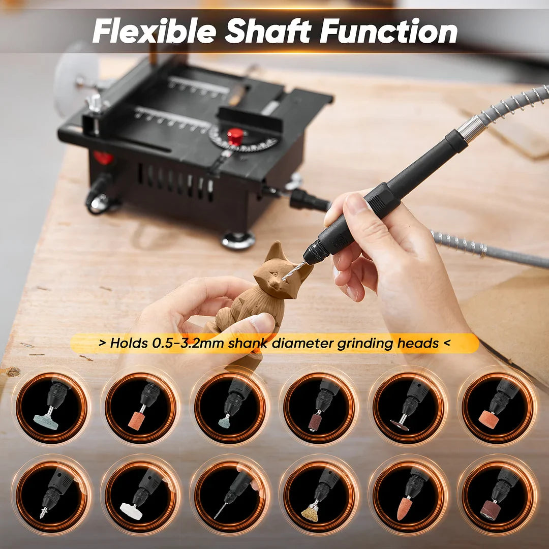 Portable Tabletop Saw - Wood Shaping Power Tool