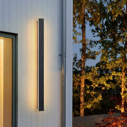 Waterproof LED Wall Sconce | Minimalist Design for Indoor & Outdoor Use. Dimmable Options Available