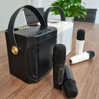 High Power Portable Bluetooth Karaoke Speaker with Rechargeable Battery for Outdoor and Indoor Use