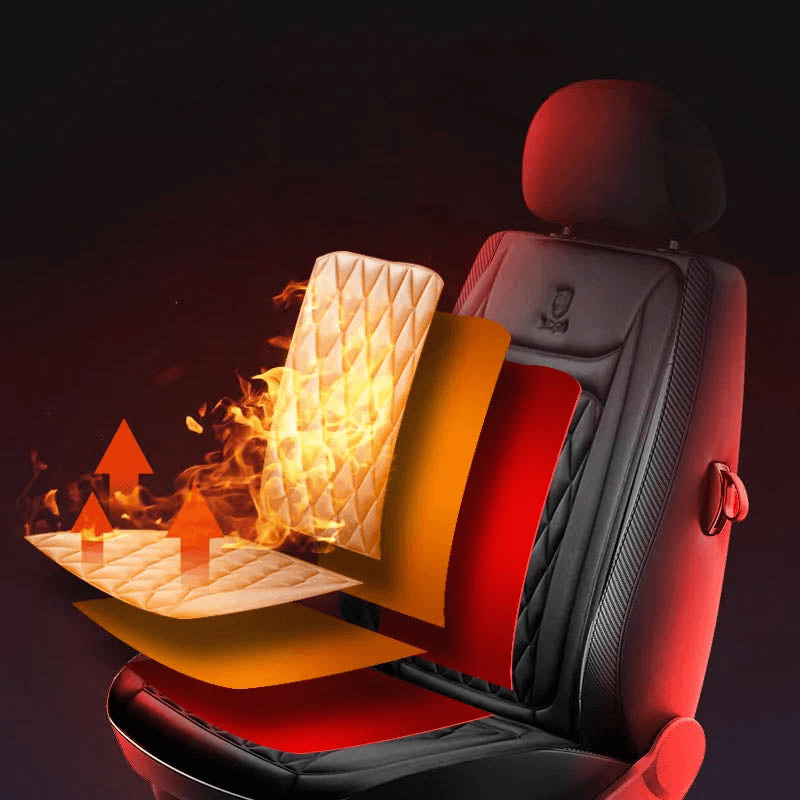 Heated Car Seat Cover | Adjustable Temperature Control 30℃-65℃ for Cars, Trucks & Home Use