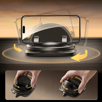 360° Rotating Car Phone Mounts | Phone Holders Adjustable Dashboard & Air Vent Mount for Smartphones, Ideal for Safe Driving and Navigation