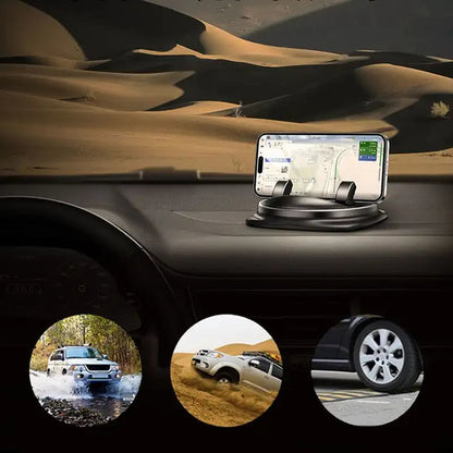 360° Rotating Car Phone Mounts | Phone Holders Adjustable Dashboard & Air Vent Mount for Smartphones, Ideal for Safe Driving and Navigation