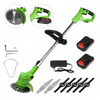 Image of Powerful Electric Battery Operated Cordless Weed Eater / Grass Trimmer