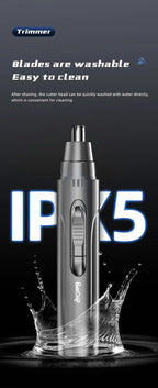 Ear and Nose Clippers – Rechargeable Precision Trimmer for Men & Women