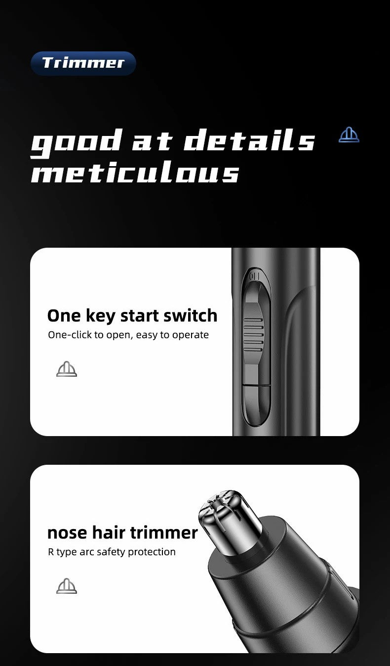 Ear and Nose Clippers – Rechargeable Precision Trimmer for Men & Women
