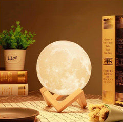 Lunar Moon Light Lamp | Lunar Globe Light with Stand