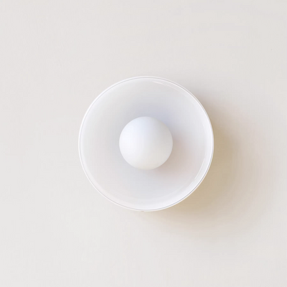 Modern Round LED Ceiling Light Fixture - Energy-Efficient Lighting for Living Room & Kitchen Spaces