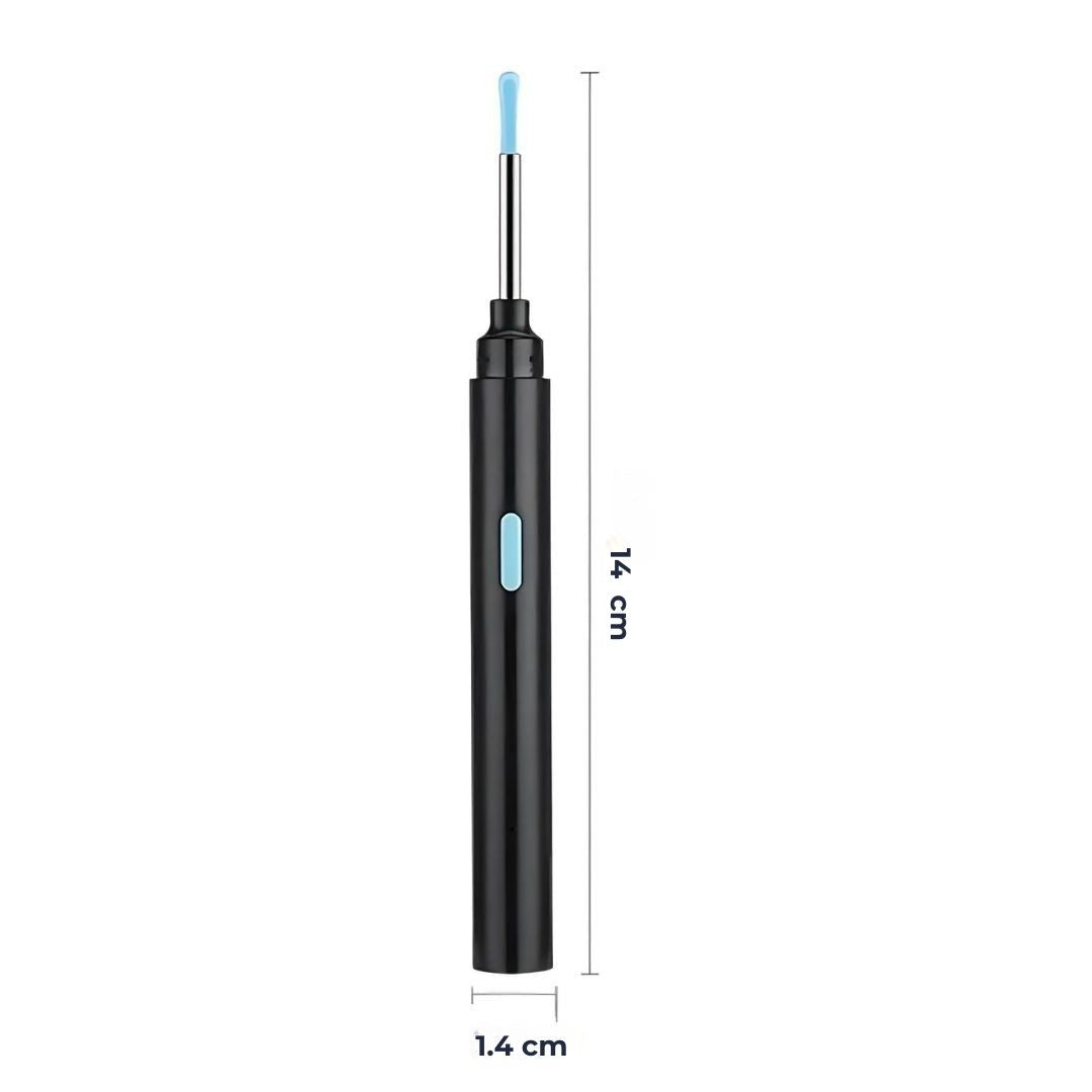 Ear Wax Removal Tool with Camera | Smart Otoscope Ear Cleaner | HD Visual Endoscope with 6 LEDs | Wi-Fi App