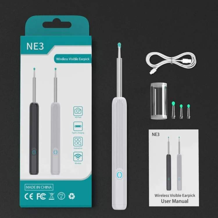 EarScope Pro Ear Wax Removal Kit | High-Resolution Camera & LED Lights for Safe Home Use