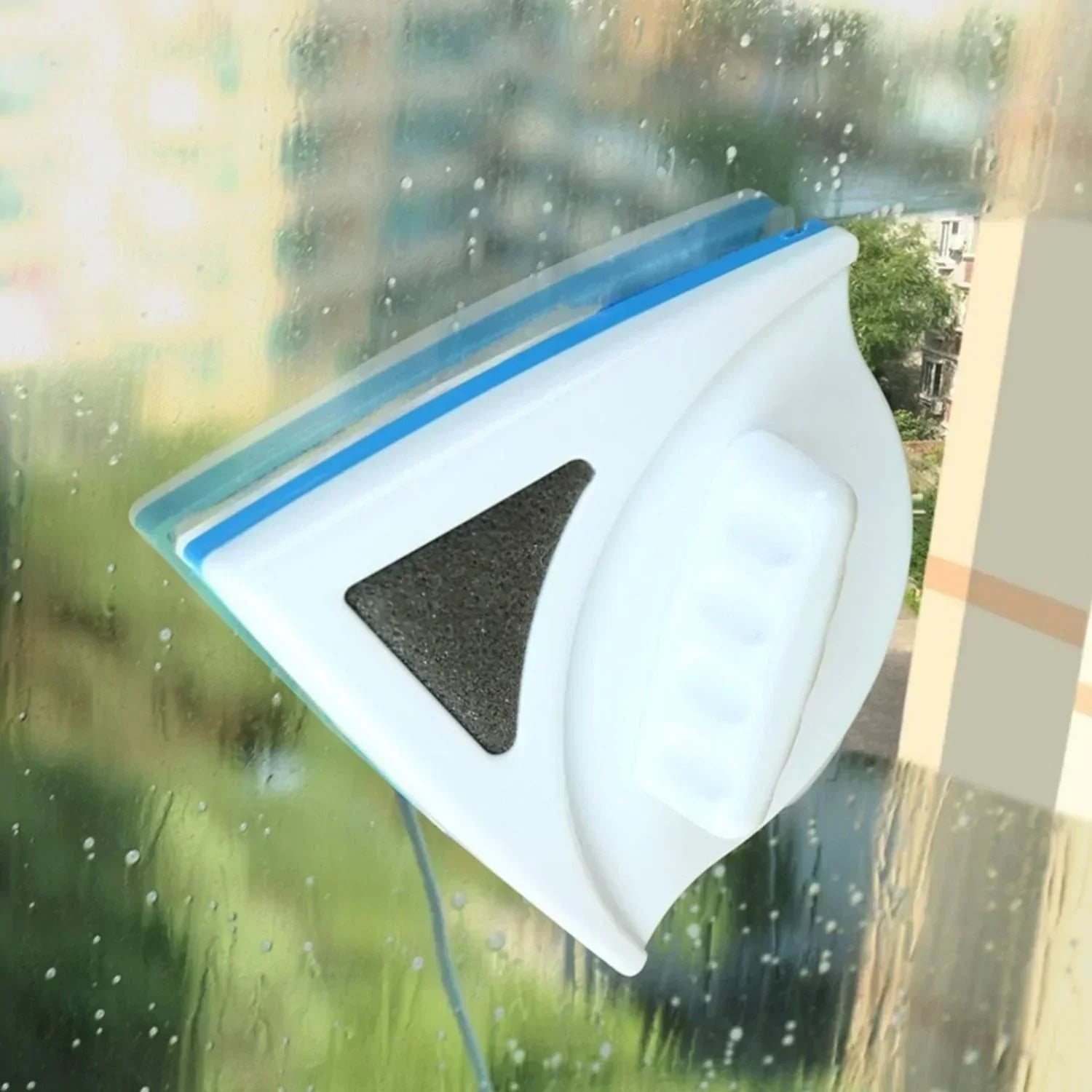 Dual-Sided Magnetic Window Cleaner | Streak-Free, Efficient & Ideal for Hard-to-Reach Windows (3-8mm)