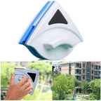 Dual-Sided Magnetic Window Cleaner | Streak-Free, Efficient & Ideal for Hard-to-Reach Windows (3-8mm)