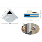 Dual-Sided Magnetic Window Cleaner | Streak-Free, Efficient & Ideal for Hard-to-Reach Windows (3-8mm)