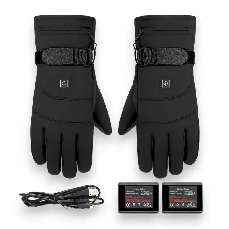Heated Gloves for Men and Women | Heated Gloves - Insulated Gloves - Touchscreen and Waterproof Gloves