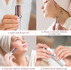 Facial Hair Remover | Painless, Compact & Ideal for Daily Use and Quick Touch-Ups