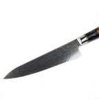 Hand-Forged Chef's Knife | 67-Layer Damascus Steel Blade & Unique Burl Wood Handle for Home Chefs and Culinary Enthusiasts