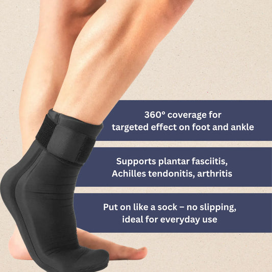Cooling & Warming Foot Brace | Adjustable, Breathable & Ideal for Injury Recovery