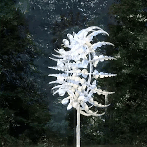 Anti-Rust Kinetic Metal Wind Spinner Windmill for Outdoor Garden Decor & Landscaping