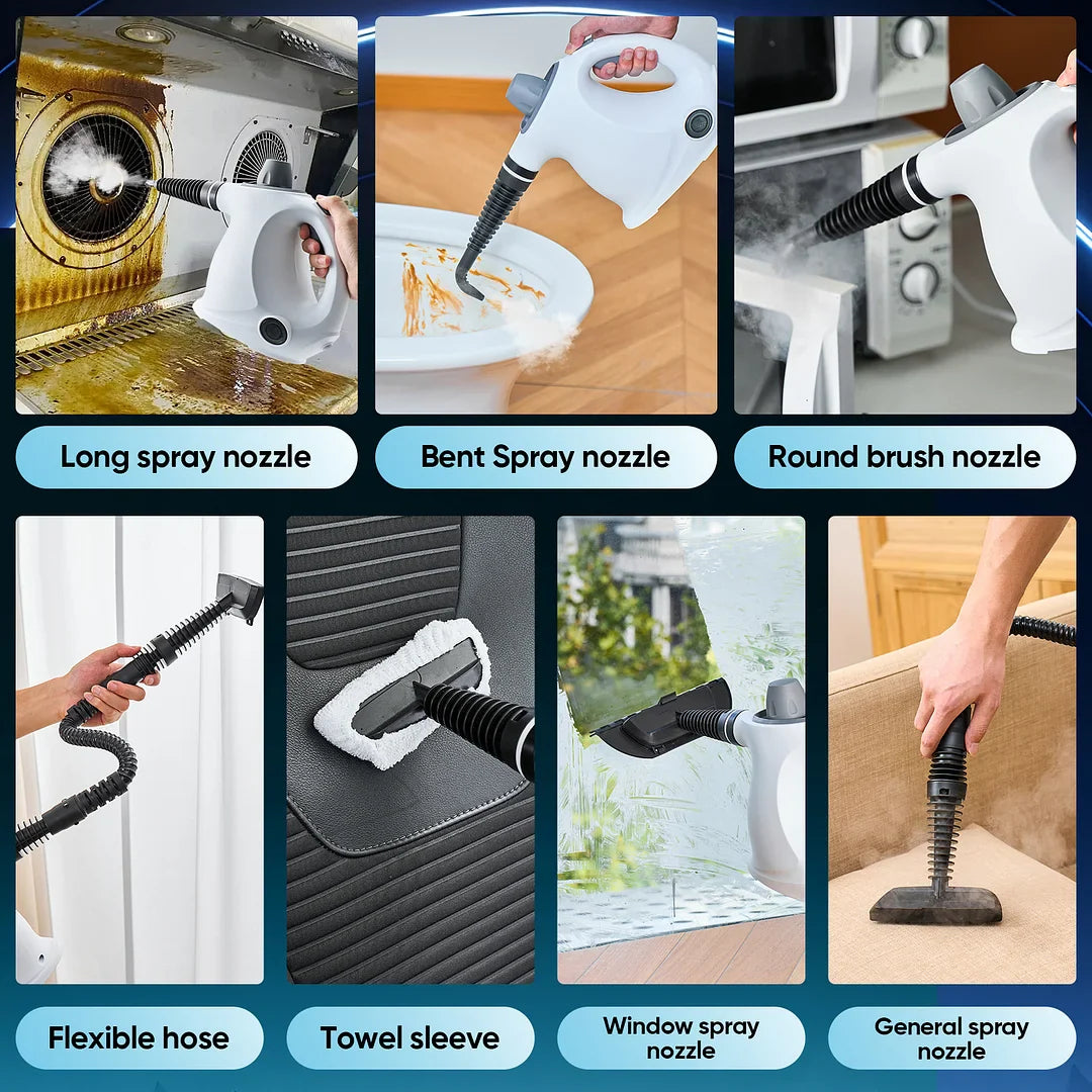 Handheld Steam Cleaner - Window Steam Cleaner