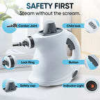 Handheld Steam Cleaner - Window Steam Cleaner