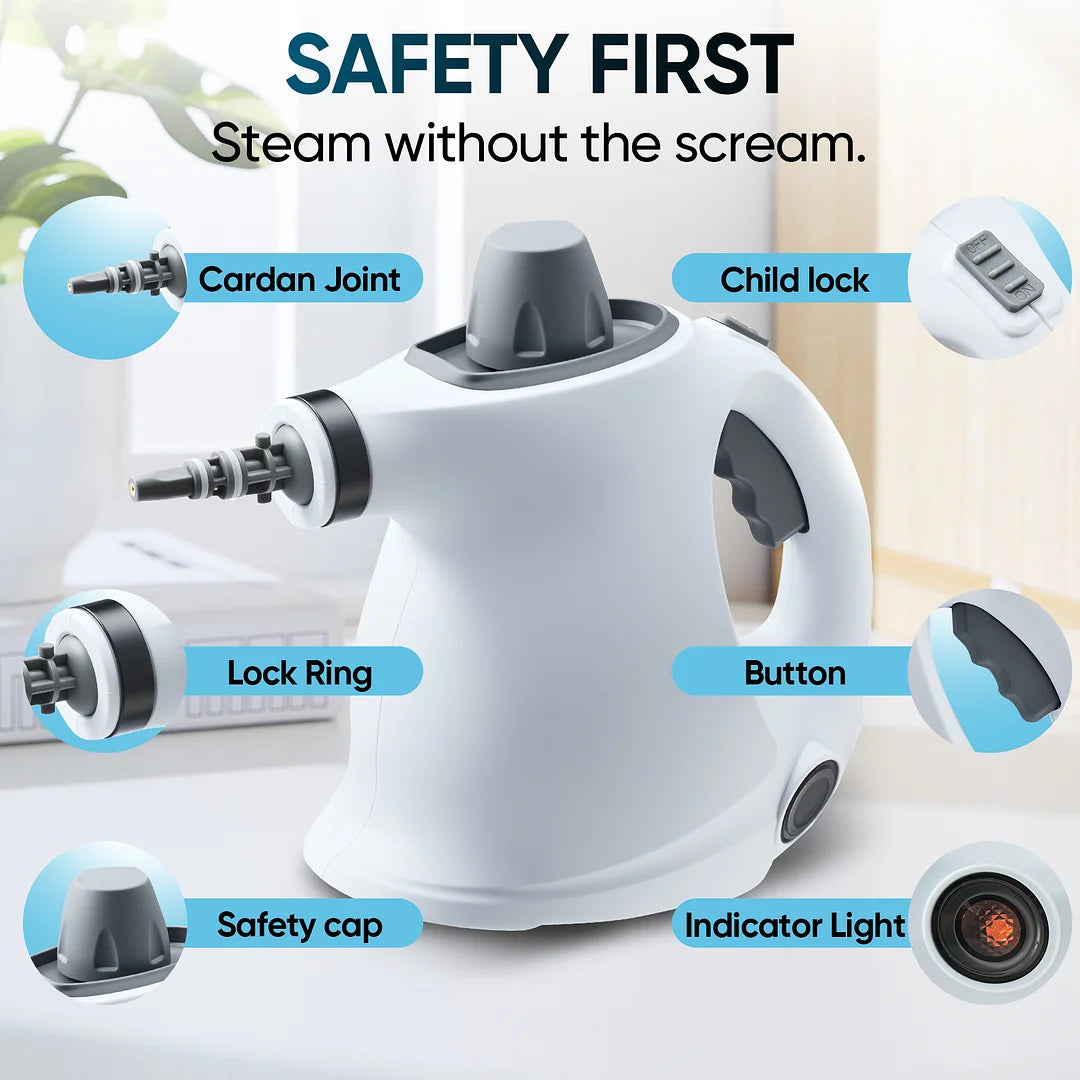 Handheld Steam Cleaner - Window Steam Cleaner