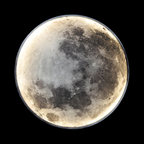 LED Moon Lamp - 3D Printed Night Light with Adjustable Brightness for Bedroom Decor & Relaxation