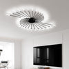 Image of Contemporary LED Ceiling Light – Industrial Fireworks Design for Living & Dining Rooms