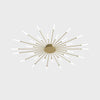 Image of Contemporary LED Ceiling Light – Industrial Fireworks Design for Living & Dining Rooms