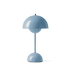 Image of Minimalist Flowerpot Table Lamp - Rechargeable Bedside Lamp & Cordless Design Mushroom Shaped Lamps