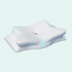 Memory Foam Neck Pillow | Ergonomic Support for Neck Pain Relief at Home