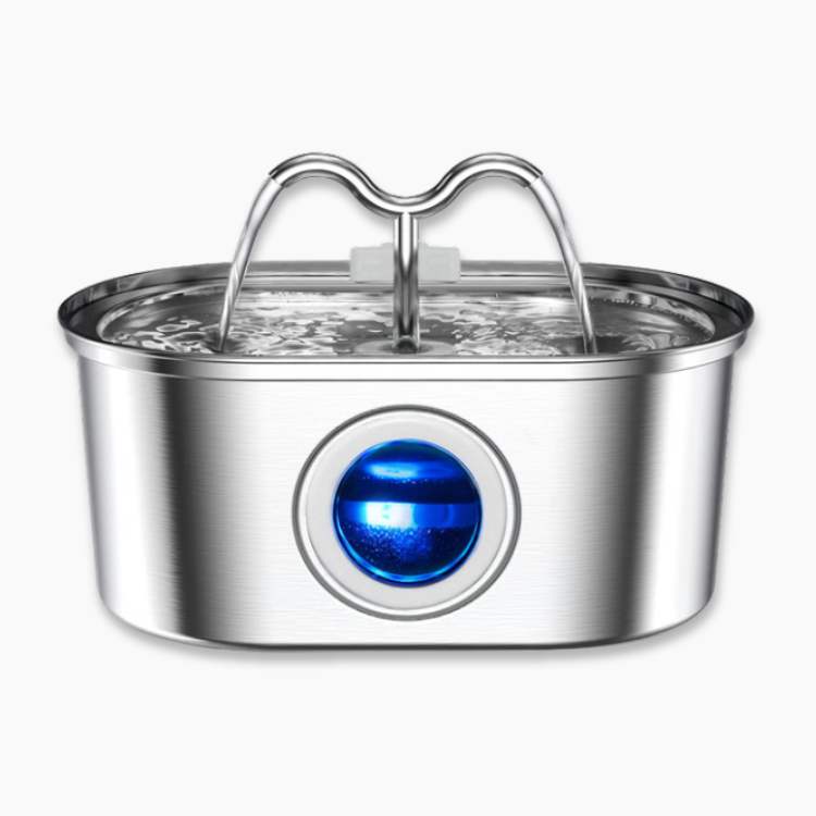 Pet Water Fountain | Silent Operation, Durable Stainless Steel & Ideal for Cats and Dogs