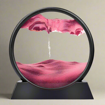 3D Hourglass Sand Timer - Decorative Hourglass for Home Decor, Office Desk, and Gift Ideas