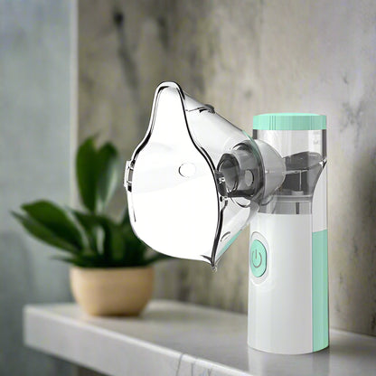 Portable Nebulizer for Asthma Relief | Compact Handheld Inhaler for Home & Travel Use